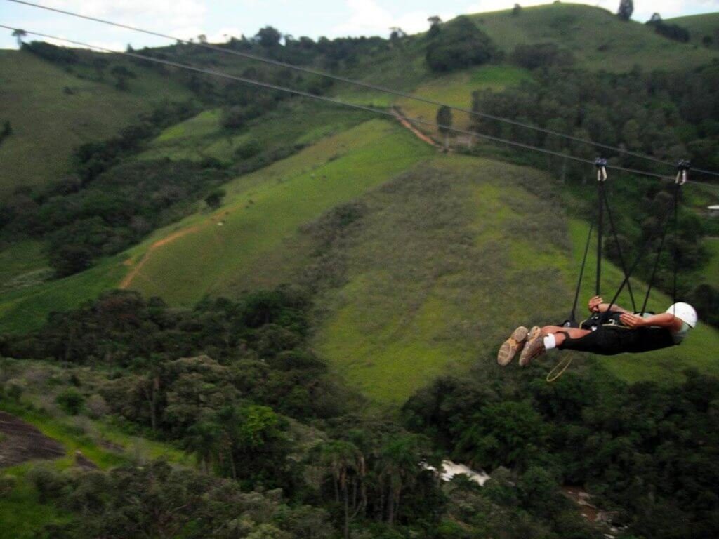 Aventura em Socorro: Tirolesa Voadora